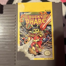 Bucky O'Hare Nintendo NES Game Cartridge Authentic- Tested Works!!