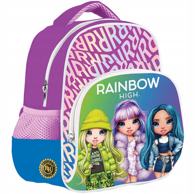 Rainbow High Rucksack Kinder Schultasche Kindergarten Vorschule Kinderrucksack