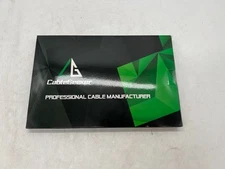 New 6 Pack Cable Geeker Cat 6 Cable 1.5ft Flat Ethernet Network Cables Free S/H