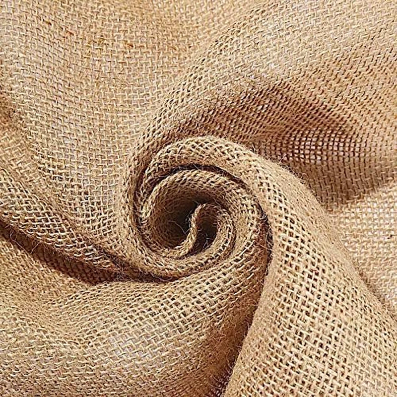 Corredor de corredor de estopa marrom natural 30 pés renda branca - festa de cerimônia de casamento re - Imagem 4 de 4