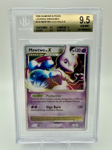Mewtwo LV.X graded BGS 9.5 for sale on eBay