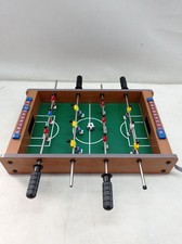 Relaxdays 10022515 Tischkicker, Kinder, Erwachsene, Holz-Optik, robust