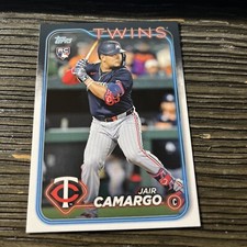2024 Topps Update US-314 Jair Camargo Minnesota Twins Rookie