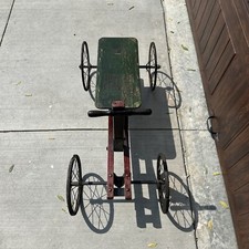 Antique Irish Mail Cart pedal car Original Paint  Letters