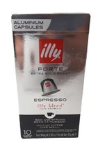 Lot Of 5 Illy Forte Espresso Coffee Capsules 10 Count Ea. Extra 1 BOX OPEN READ