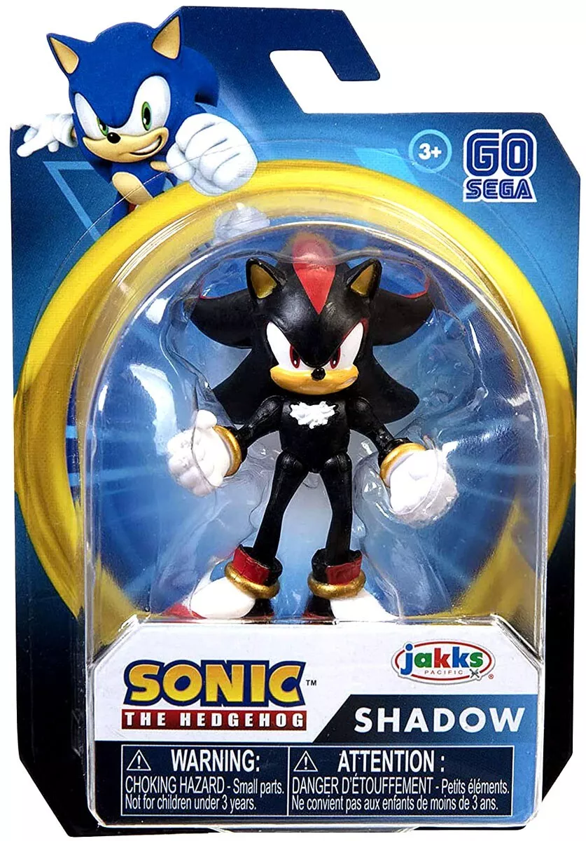 Sonic The Hedgehog Action Figure 2.5 Inch Shadow Collectible Toy