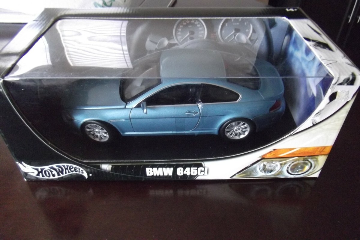 Hot Wheels Blue BMW 645Ci 1:18 | eBay