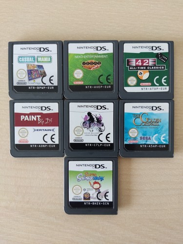 Job lot 7 x Nintendo DS Games - UK PAL - Cartridge Only + Case - Picture 2 of 3