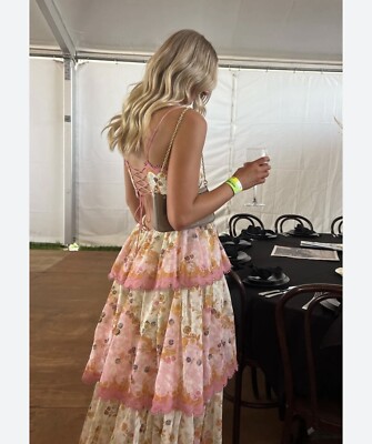 Long Sleeve Zimmermann Dress NWOT $1,150 Zimmermann Laurel Silk