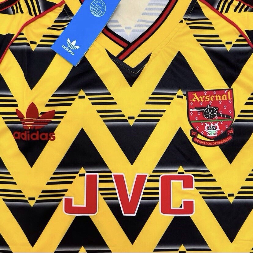 Arsenal retro jersey 1992/93🏴󠁧󠁢󠁥󠁮󠁧󠁿 | eBay