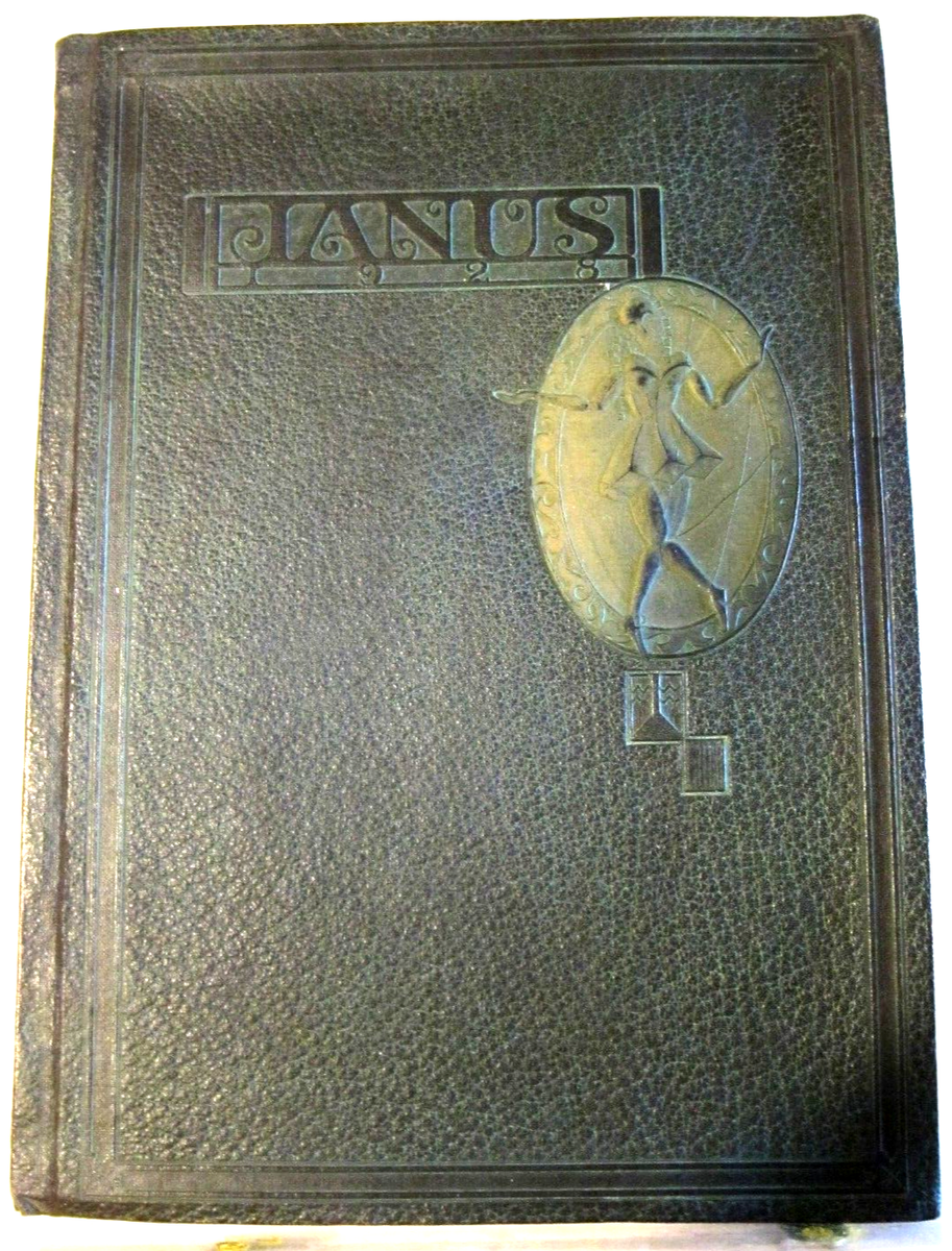 Janus HS Yearbook, Hanford Union High School, 1928, Hanford