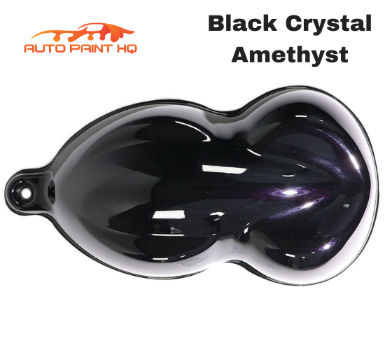 Black Crystal Amethyst Pearl Acrylic Urethane Single Stage Gallon Auto