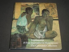 1987 IMPRESSIONIST & POST-IMPRESSIONIST MASTERPIECES HARDCOVER BOOK - I 1128
