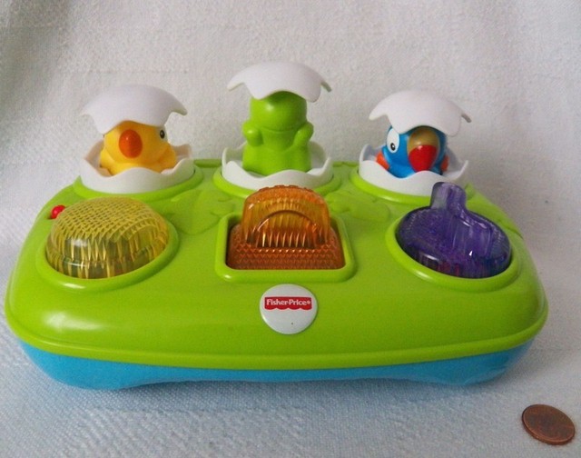 fisher price musical pop up eggs