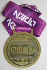 NEW YORK FALL 2019 OPEN  IBJJF PAN Brass Medal Jiu-Jitsu Championship Trophy