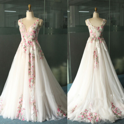 ladies dresses for weddings ebay Vintage Sweetheart Wedding Dresses Lace Appliques A Line Glitters Bridal  Gowns