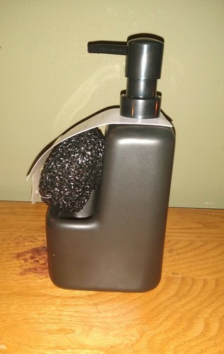Mainstays Soap Dispenser With Sponge Pouch - Picture 2 of 2