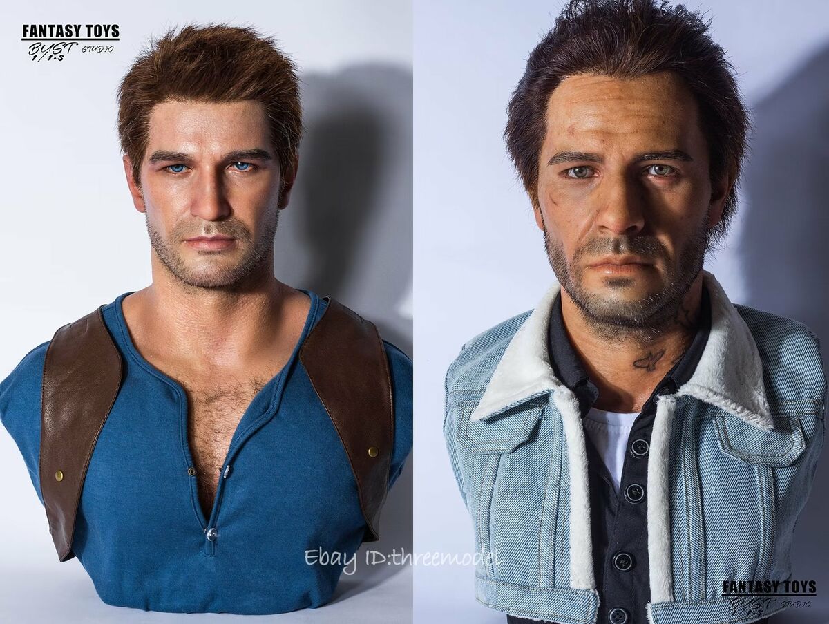 Nathan Drake - Uncharted - Fan Art - Stradu Studios - Loja para apaixonados  por Games, Action Figures