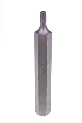 ASTA T20 Torx TX-Star 10mm Hex Insert Bit S2 Steel 75mm Long Pack of 1 8950620