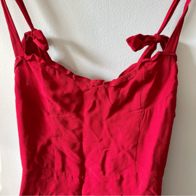Reformation Christine Dress in Lipstick Red | eBay Reformation Christine Dress in Lipstick Red | eBay