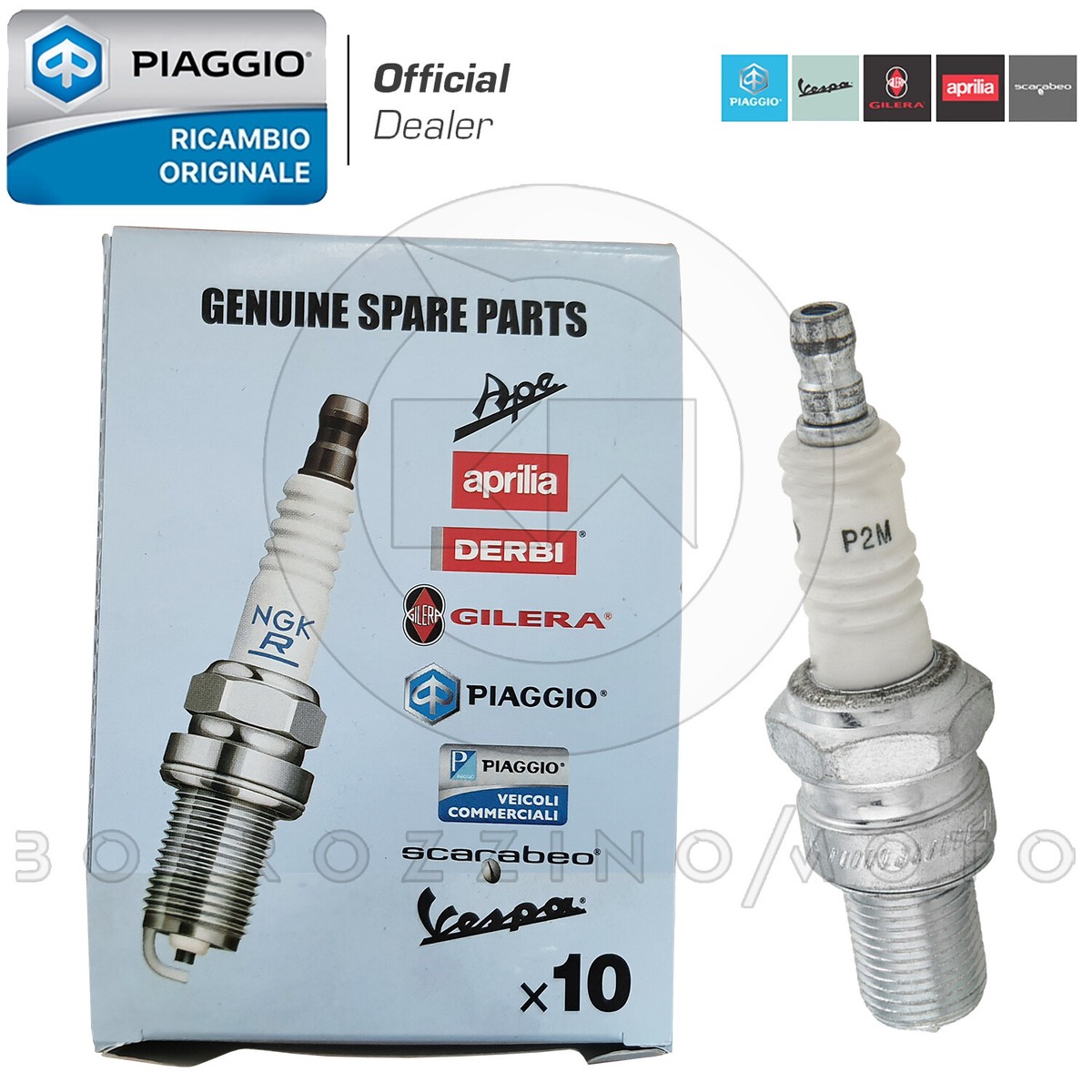 Passo Corto Champion P82m Candela Champion Per Vespa 50 Special