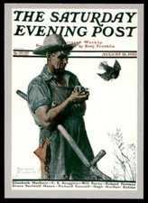 1995 Comic Images Norman Rockwell Series 2 #8 Harvest Time