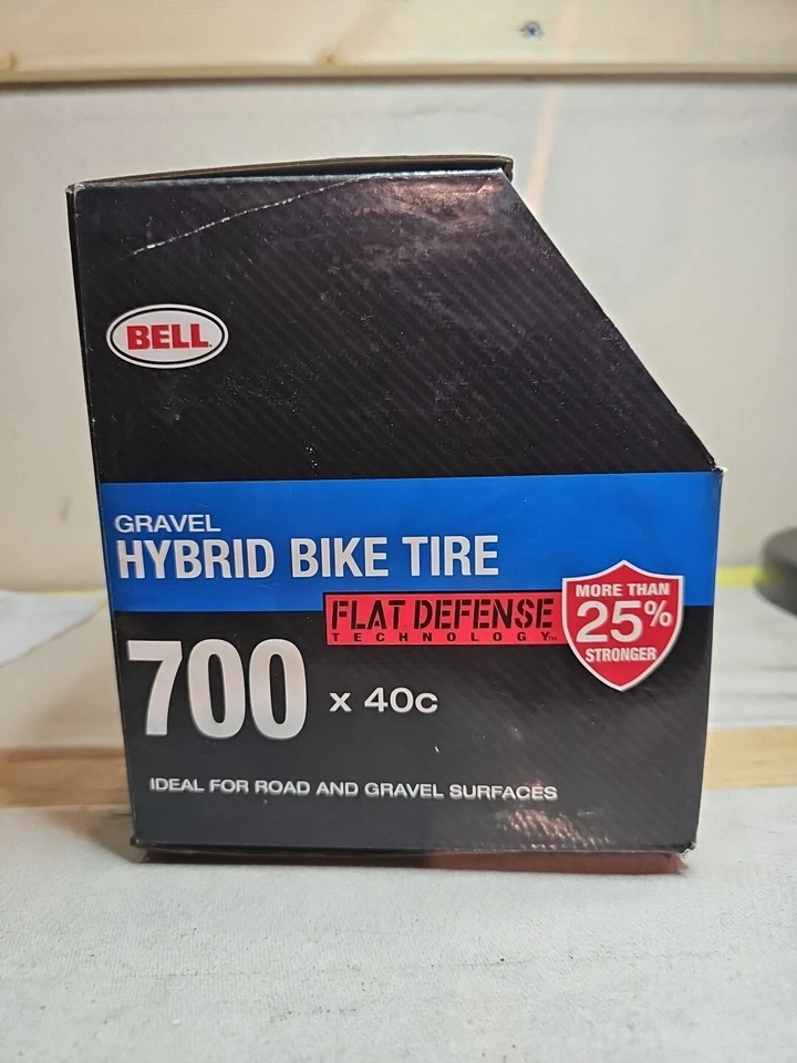 BELL BICICLETA HÍBRIDA REFLEXIVA PNEU DE DEFESA PLANA 700 X 40C - Imagem 2 de 4