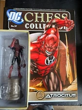 Eaglemoss DC Chess Collection Figurine with Mag # 57 Atrocitus - BLACK BISHOP