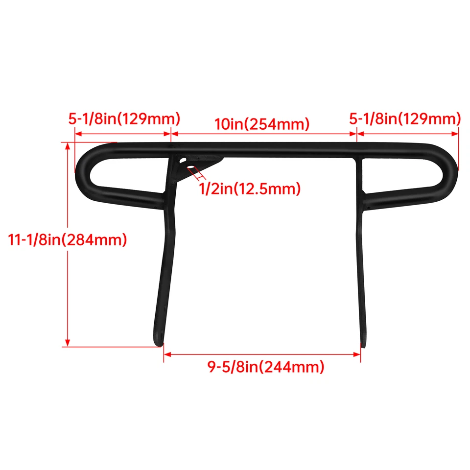 Barra de agarre ancha trasera para Yamaha Raptor 660 660R 2001-2009/Yamaha YFZ450 2004-2009 Foto 2 de 4