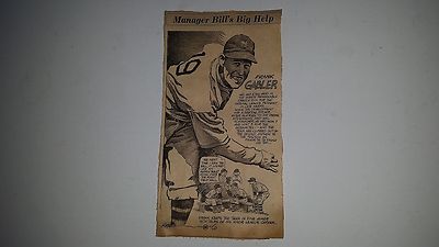 Frank Gabler Giants 1936 Cartoon Sketch by Art Krenz | eBay