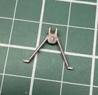 GI Joe 2001 Zartan V3 Gun BIPOD Original Hasbro Cobra Dreadnok Part Accessory