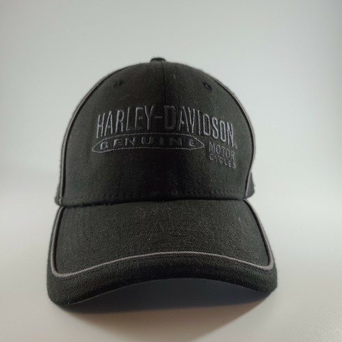 Small fitted Baseball Cap Hat Black 