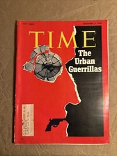 Time Magazine November 2, 1970 The Urban Guerrillas