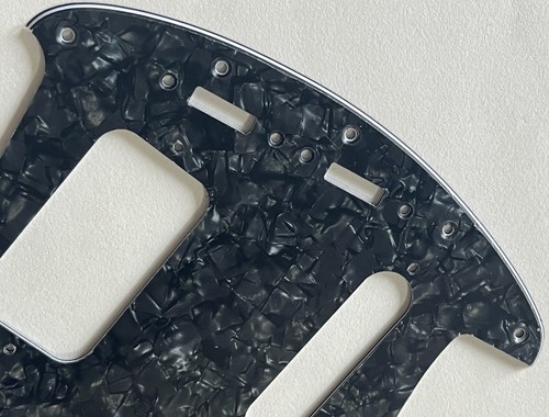 4 Ply Black Pearl Pickguard Fit Fender Kurt Cobain Jag-Stang Style Guitar Parts - 第 3/6 張圖片