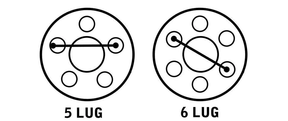 Kit de freno de disco trasero Chevy C10 1973-87 5 tacos Foto 3 de 4