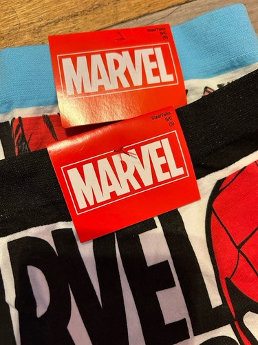2 Marvel Comics Hero’s Teen Girls Women's Panties Underwear Boy Shorts Small S 5 - Picture 7 of 8