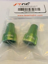 STRC Aluminum Rear Lock-Outs Green Axial SCX10 STA30493G