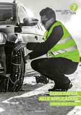 CATENE DA NEVE PER AUTO OMOLOGATE CERTIFICATE NORMA DI LEGGE DA 9 MM GRUPPO 120