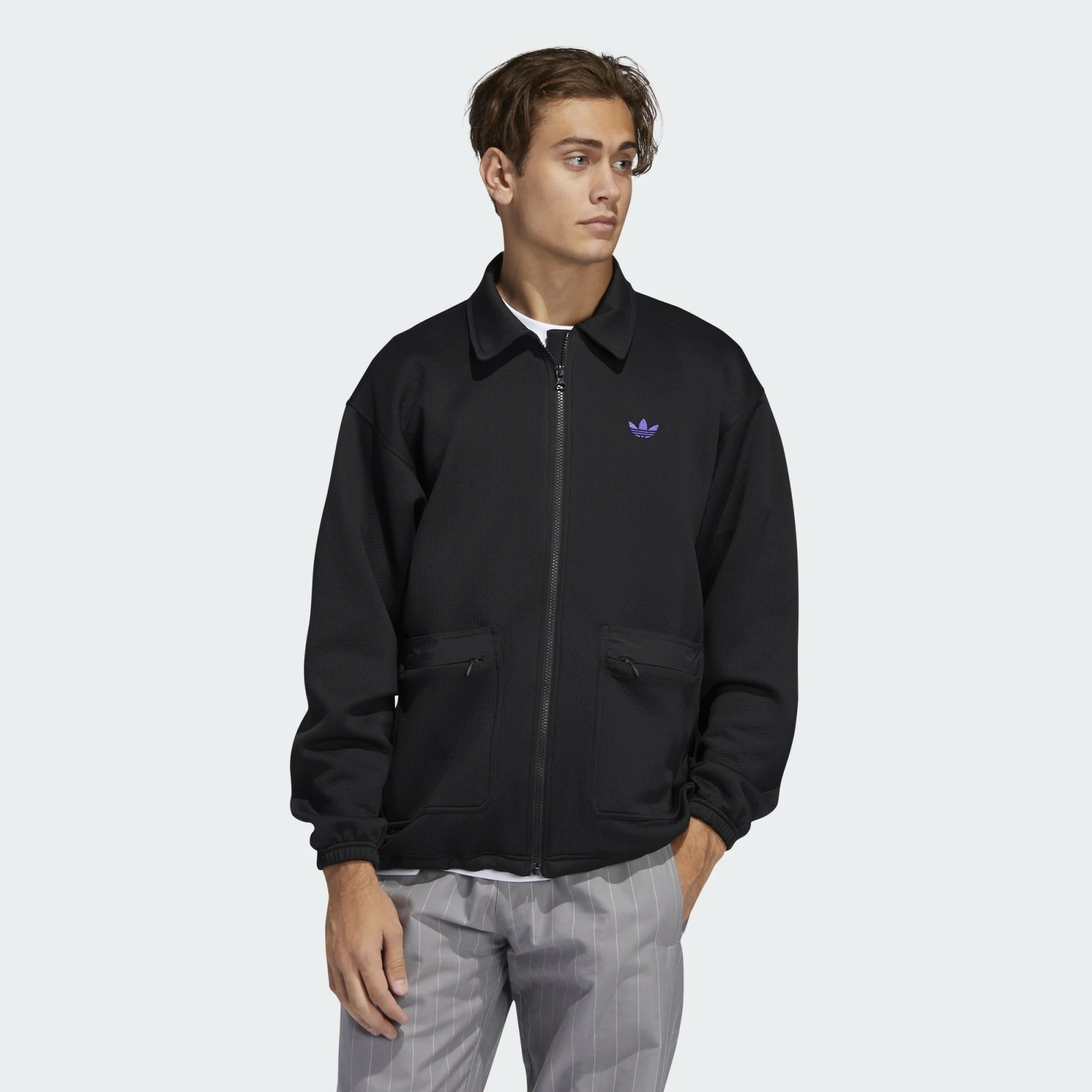 мужская универсальная куртка adidas, черная