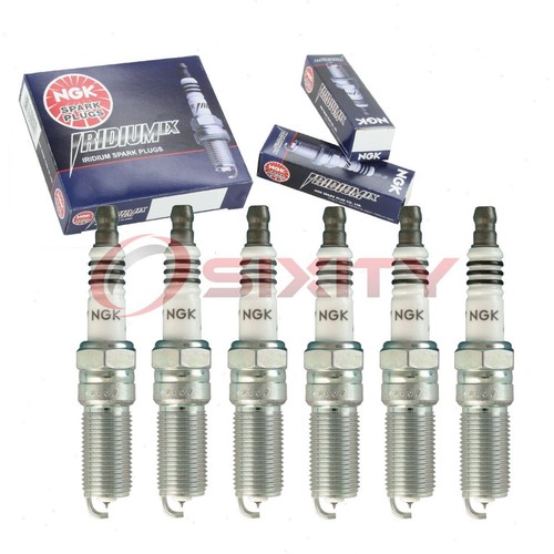 6 pcs NGK Iridium IX Spark Plugs for 2004-2007 Buick Rainier 4.2L L6 - es