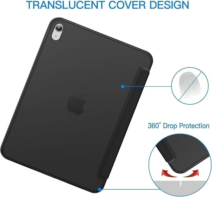 For iPad 11" (A16) 11th/ 10.9" 10th Generation Smart Stand Magnetic Closure Case - Image 3 of 4