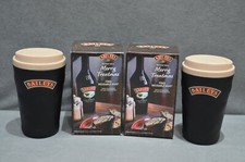 2x Baileys Reusable Travel Coffee Tea Hot Chocolate Mug Cup Xmas Gift Box 330ml