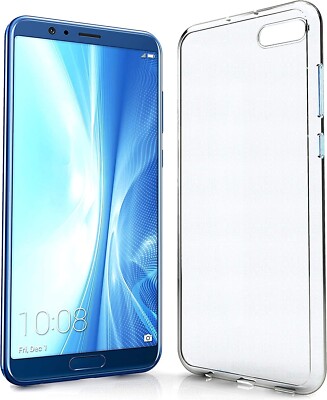 For HUAWEI HONOR VIEW 10 SHOCKPROOF TPU CLEAR CASE SOFT GEL BACK SLIM COVER