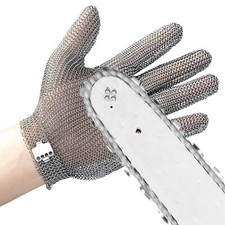 ProGuard-X Highest Level CutResistant Stainless Steel Metal Mesh Chainmail Glove