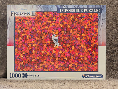 Clementoni 1000-teiliges Puzzle Frozen II Impossible Puzzle HTF