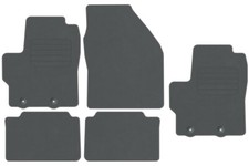 Velours Fußmatten für Toyota Yaris IV ab Bj. 2020 Automatten NEU GRAU PREM 4+1