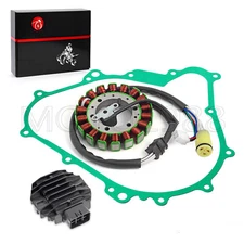 Stator & Regulator Rectifier W/ Gasket For Yamaha Kodiak 400 450 2003 04 05 2006