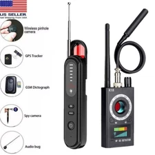 Anti-Spy Camera Wireless RF Detector GSM Bug GPS Tracker Finder Scanner Device