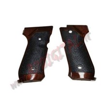 GUANCETTE GRIP per PISTOLA BERETTA 92 FINTO LEGNO H644 LUXAIR KEYMORE KJWORKS