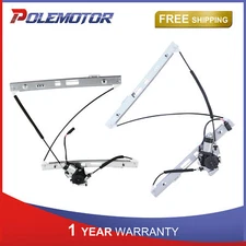 2x LH & RH Front Power Window Regulator +Motor For BMW 320i 323i 325i 328i 330i